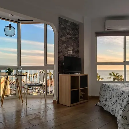 Appartement Ruselo 308. Loft En Paseo Maritimo De Torrox Costa Extérieur photo