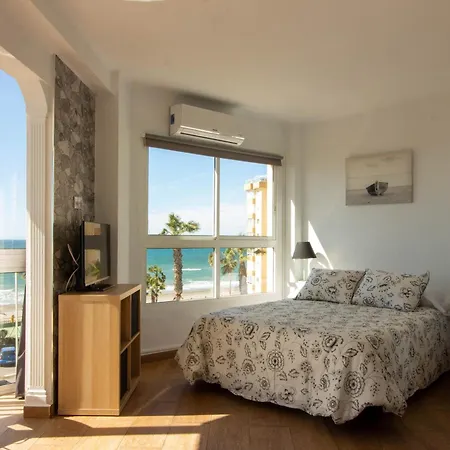 Appartement Ruselo 308. Loft En Paseo Maritimo De Torrox Costa Extérieur photo